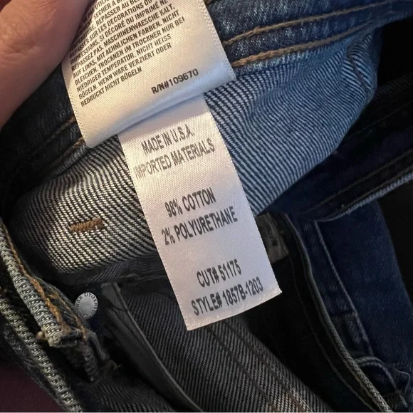 Citizens Of Humanity Maisie Ultra High Rise Patch Flare Jeans In Zenith - Picture 5 of 5